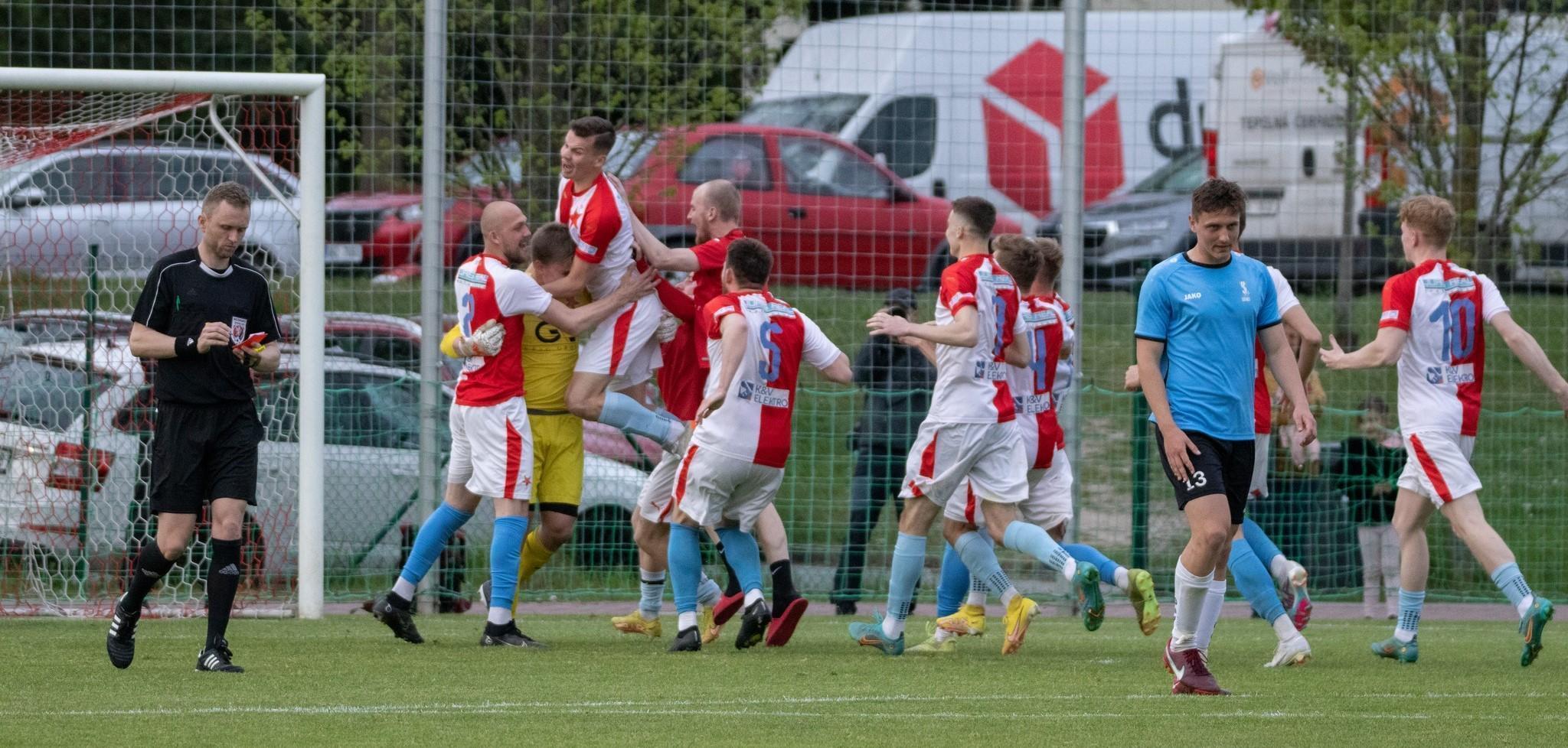 Slavia vydřela proti skvěle hrající Solnici druhé finále POHÁRU HEJTMANA v řadě