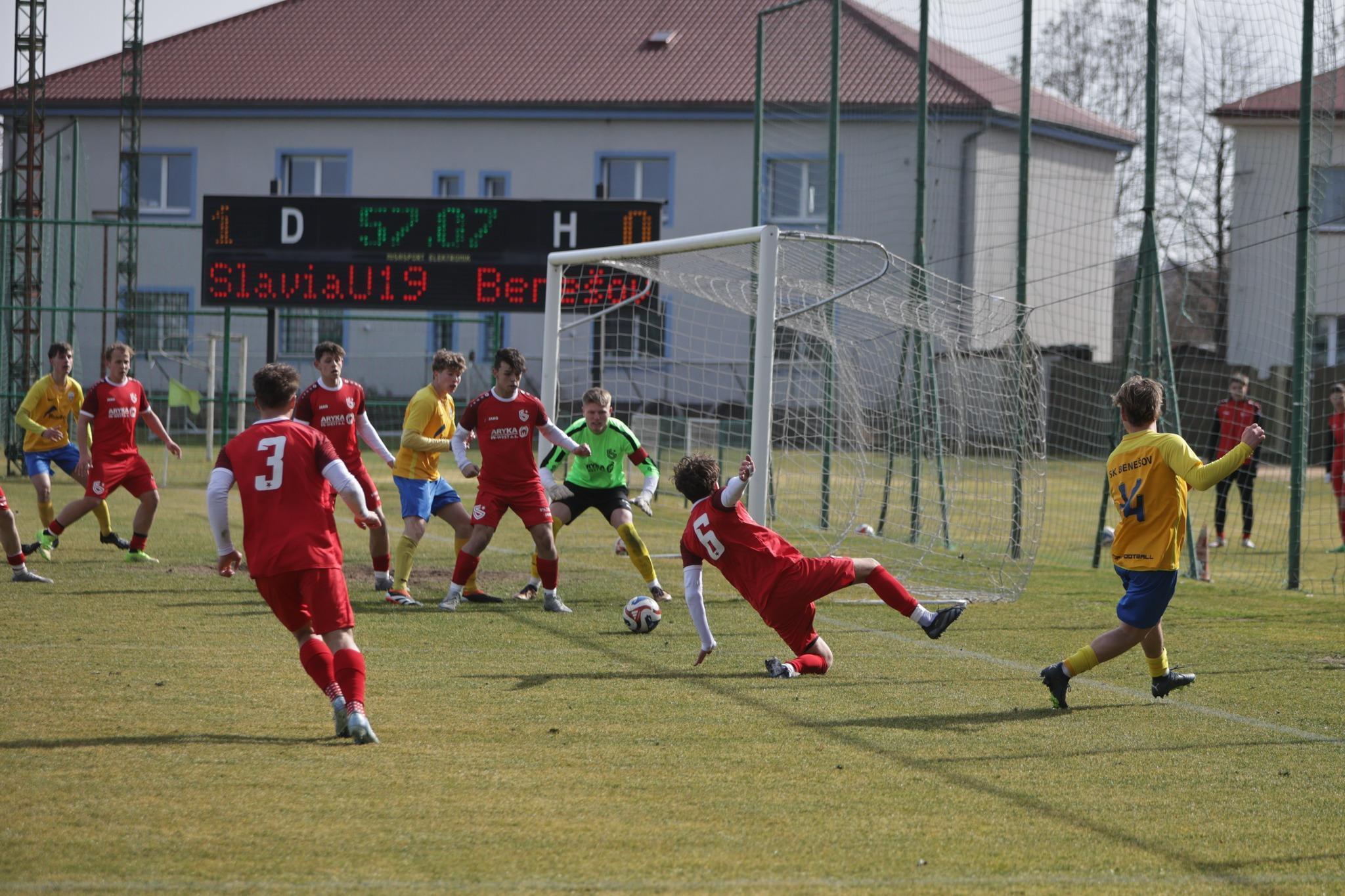 Poprvé po pauze v Kuklenách, s těžkým soupeřem z Benešova jsme získali tři body za výhru U19