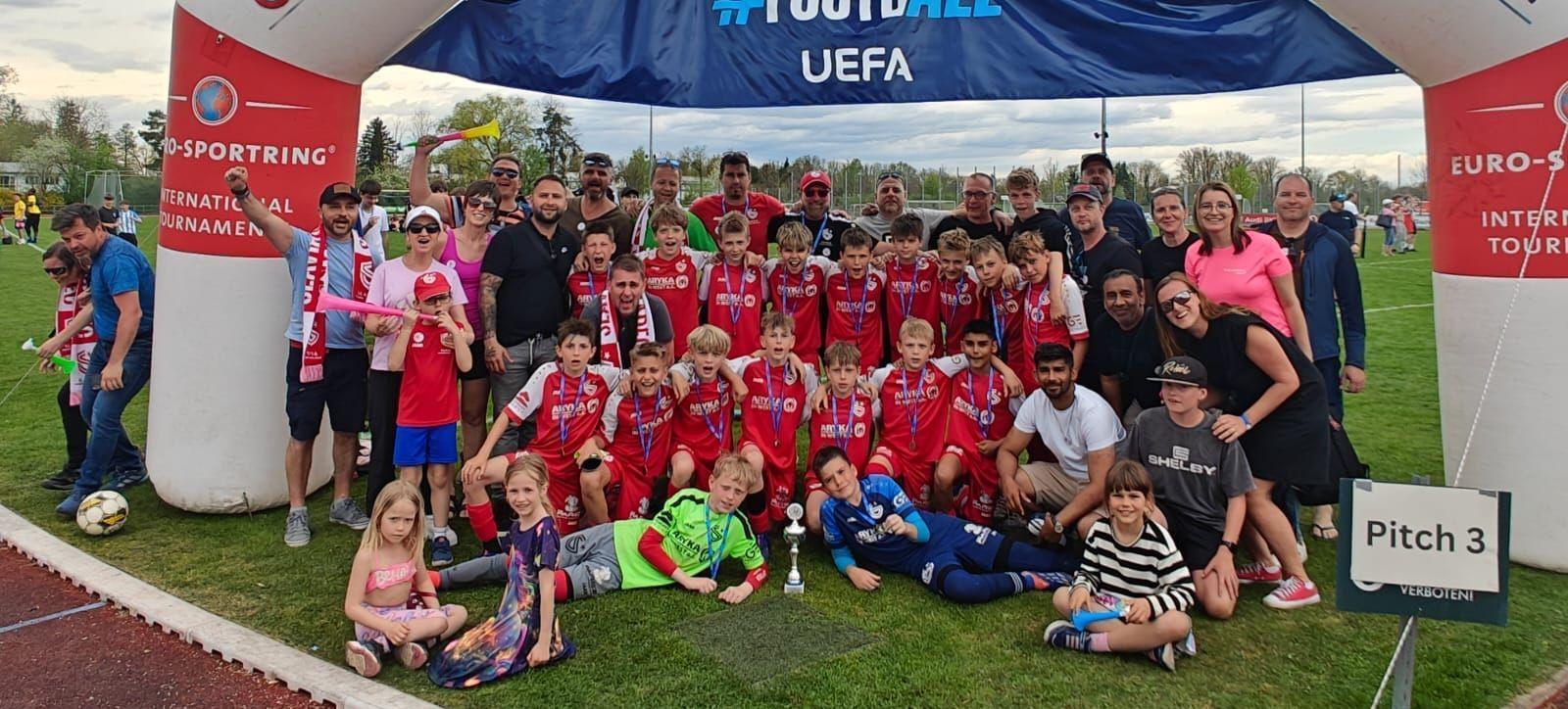 U12 na Bayern Trophy | Mladší žáci předvedli proti starším týmům v Mnichově skvělé výkony