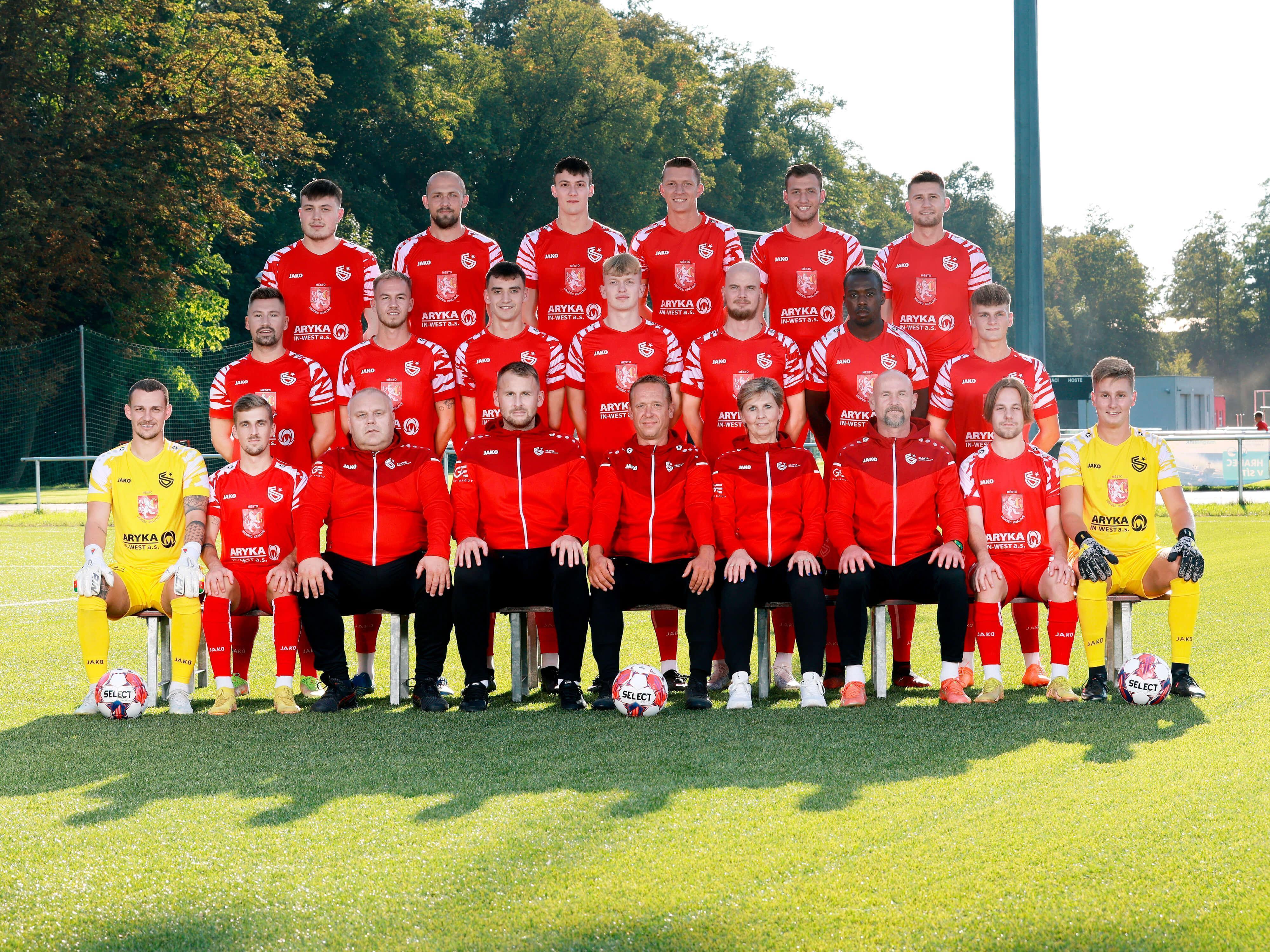 Sestava týmu Muži A FC Slavia Hradec Králové