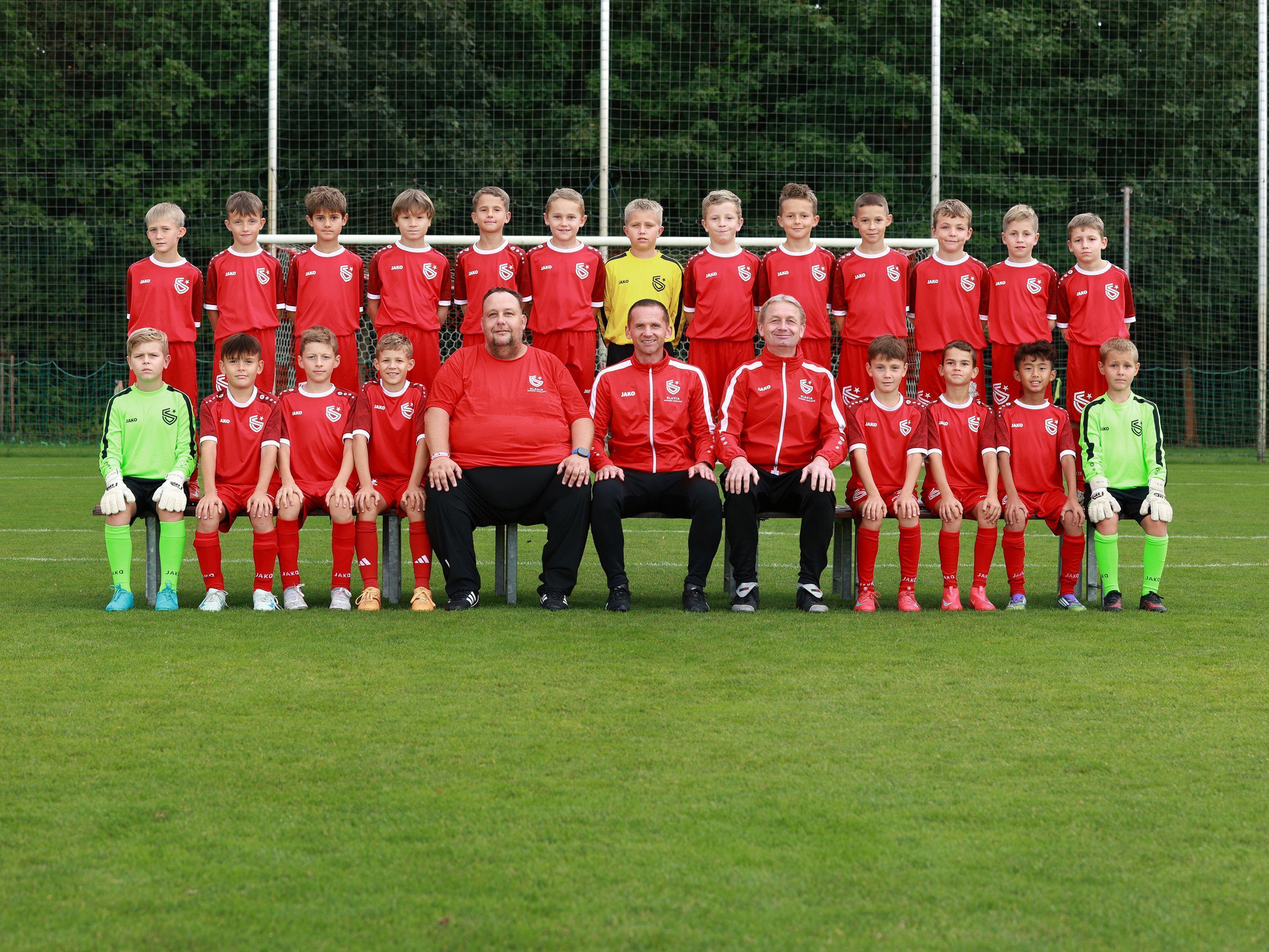 Sestava týmu U10 FC Slavia Hradec Králové