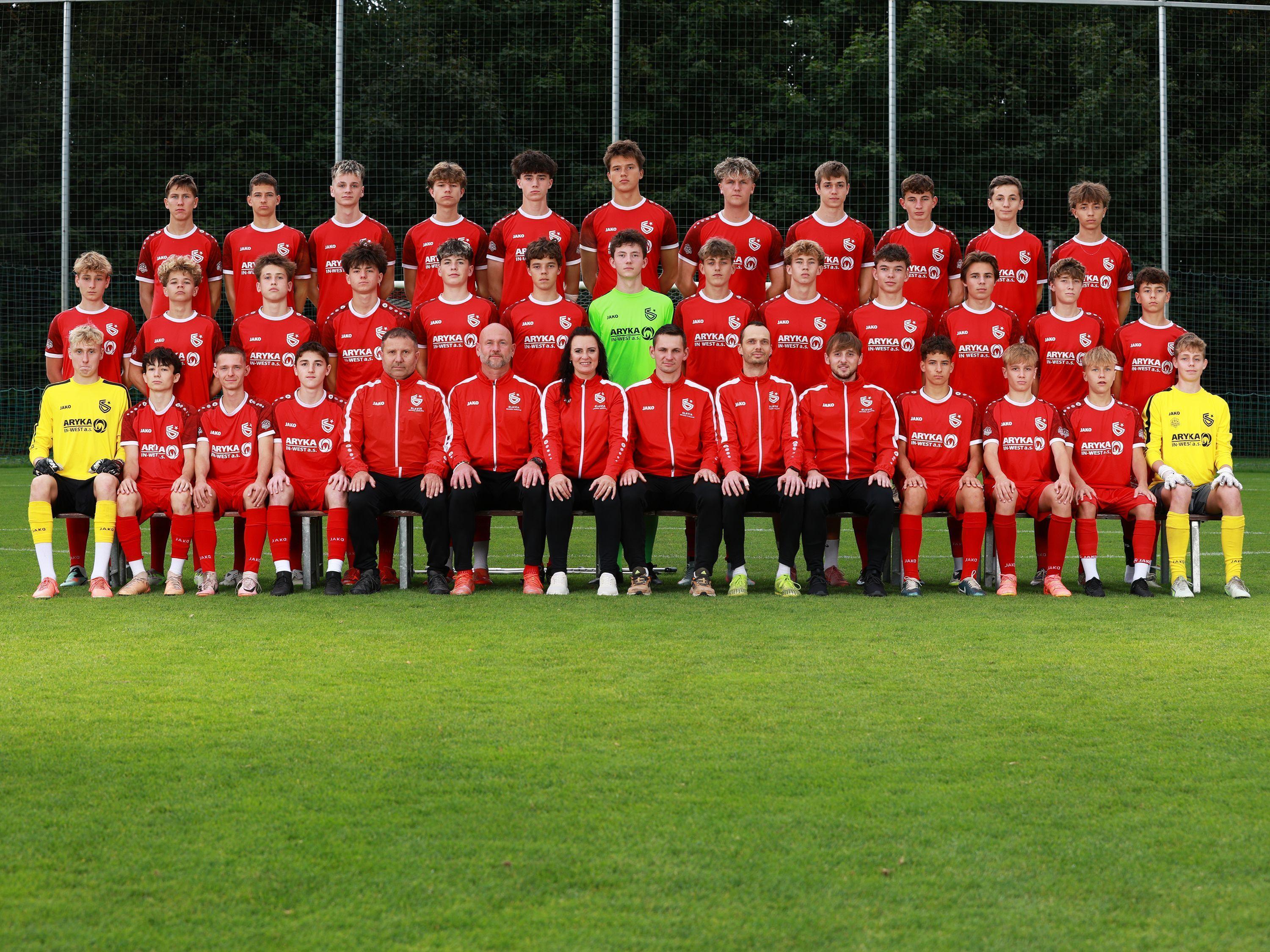 Sestava týmu U17 FC Slavia Hradec Králové