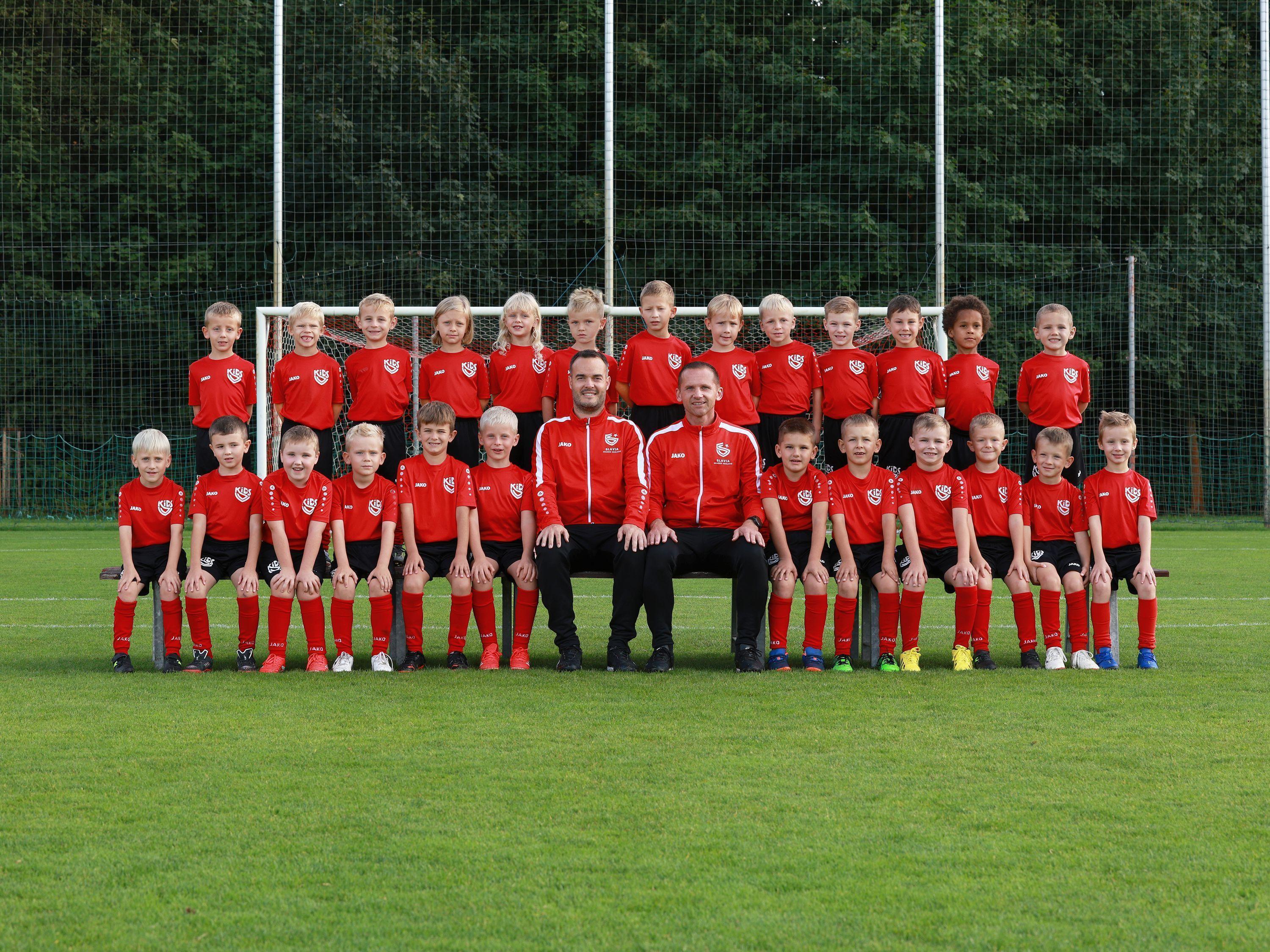 Sestava týmu U7 FC Slavia Hradec Králové