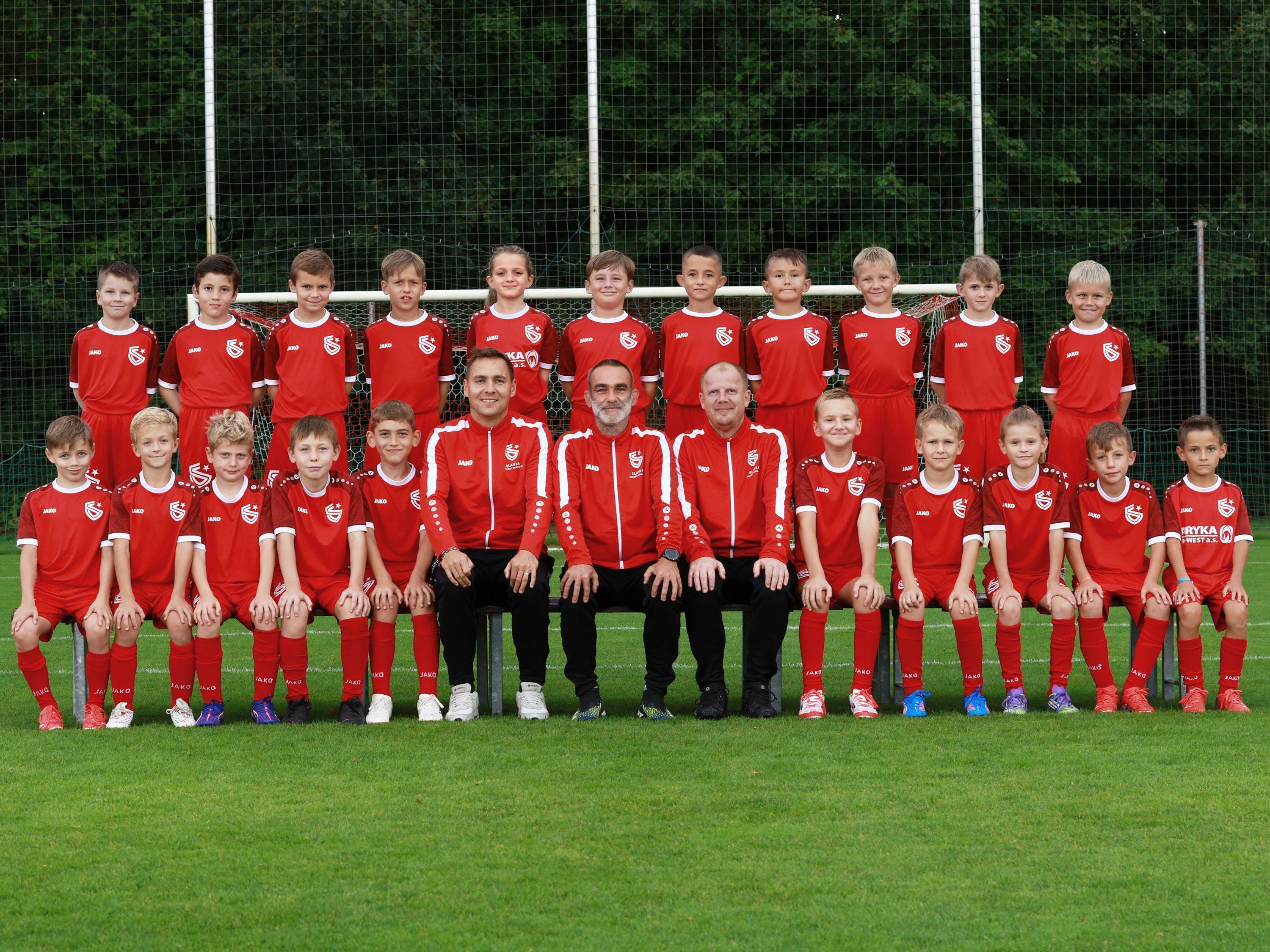 Sestava týmu U9 FC Slavia Hradec Králové